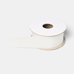 Weiches, bauschiges Wolkenweiß, Solid Color Of The Ripsband
