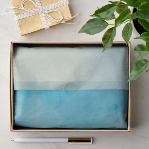 Weiches blaues und Rose-Farbpapier Seidenpapier