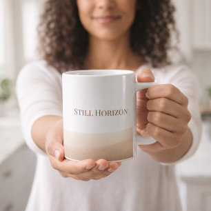 Weiches braunes Horizon-Klassik-Mug, 0,33 l Kaffeetasse