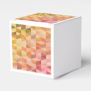 Weiches Dreieck-Geometrisches Muster Geschenkschachtel