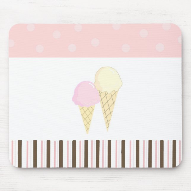 Weiches Eis Mousepad (Vorne)