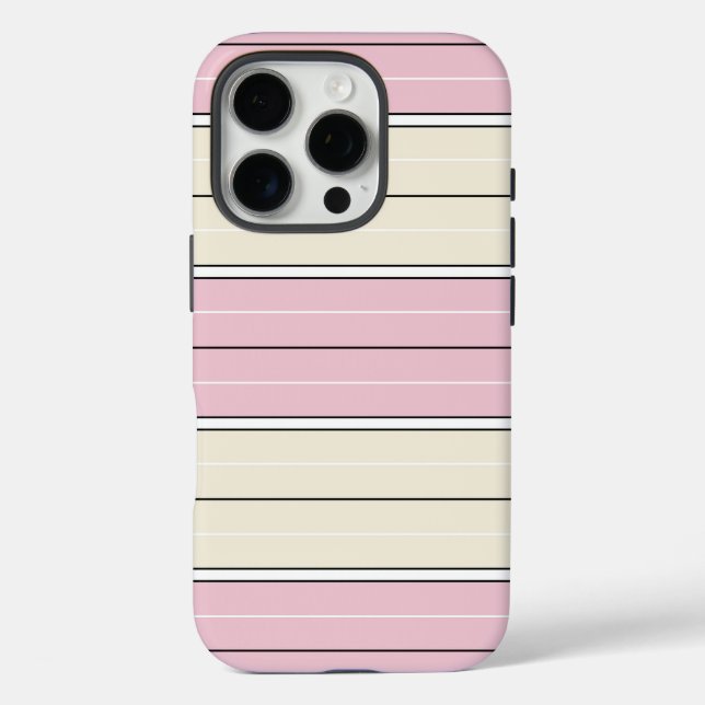 Weiches Farbvertikalstreifen-Design Case-Mate iPhone Hülle (Rückseite)