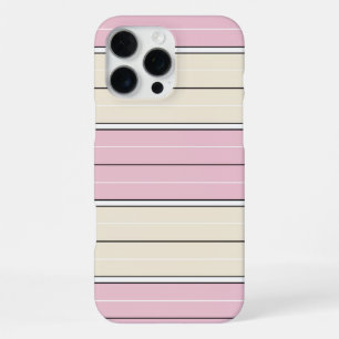 Weiches Farbvertikalstreifen-Design iPhone 16 Pro Max Hülle