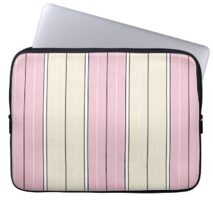 Weiches Farbvertikalstreifen-Design Laptopschutzhülle