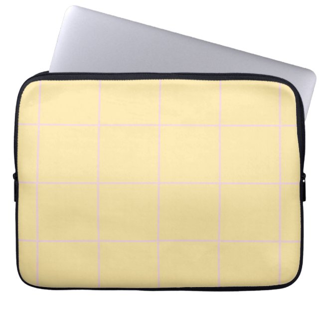 Weiches Farbvertikalstreifen-Design Laptopschutzhülle (Vorderseite)