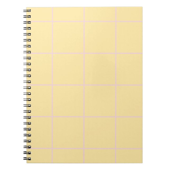Weiches Farbvertikalstreifen-Design Notizblock (Vorderseite)