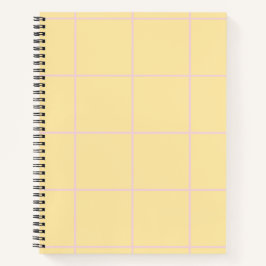 Weiches Farbvertikalstreifen-Design Notizbuch