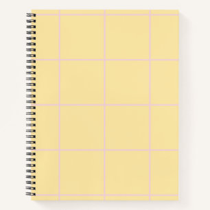 Weiches Farbvertikalstreifen-Design Notizbuch