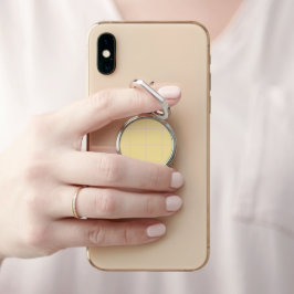 Weiches Farbvertikalstreifen-Design Telefonring Ständer