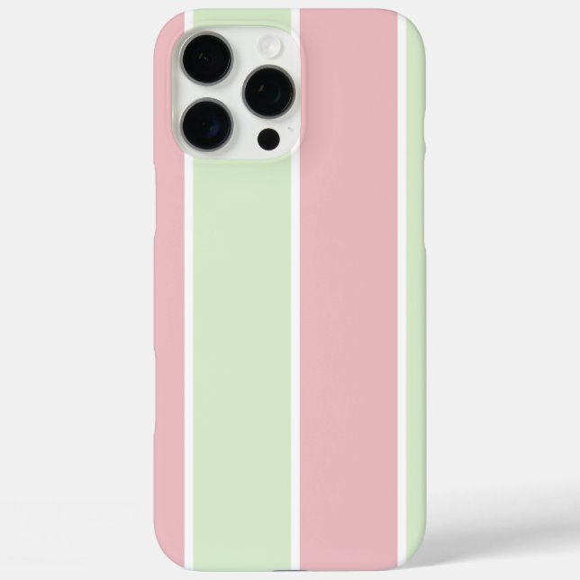 Weiches Farbvertikalstreifen-Musterdesign Case-Mate iPhone Hülle (Rückseite)