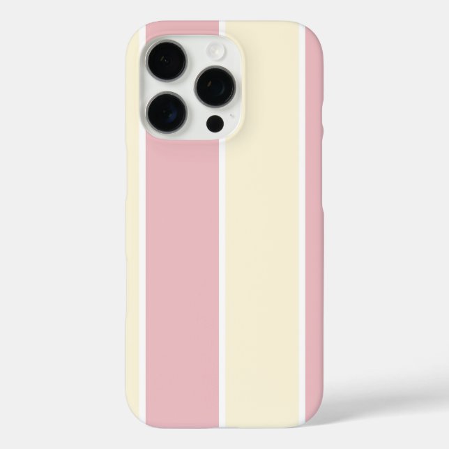 Weiches Farbvertikalstreifen-Musterdesign Case-Mate iPhone Hülle (Rückseite)