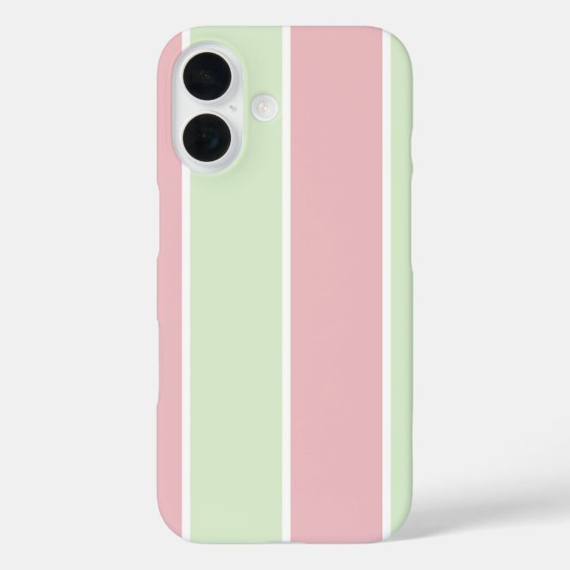 Weiches Farbvertikalstreifen-Musterdesign Case-Mate iPhone Hülle (Rückseite)