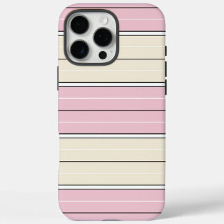 Weiches Farbvertikalstreifen-Musterdesign iPhone 16 Pro Max Hülle