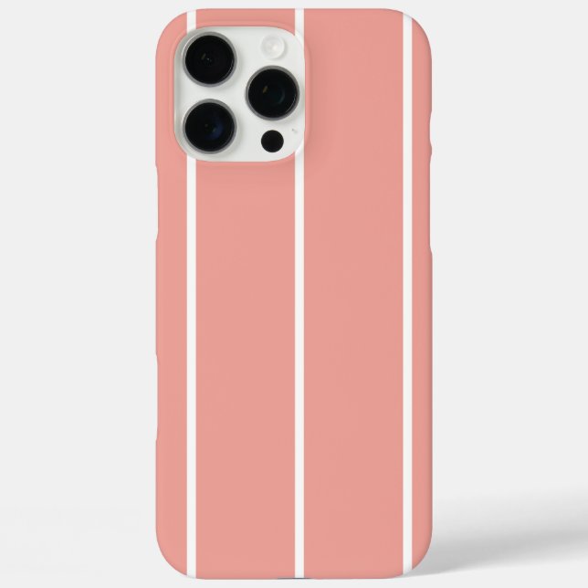 Weiches Farbvertikalstreifen-Musterdesign Case-Mate iPhone Hülle (Rückseite)