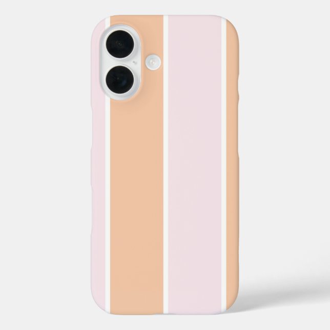 Weiches Farbvertikalstreifenmuster-Design Case-Mate iPhone Hülle (Rückseite)