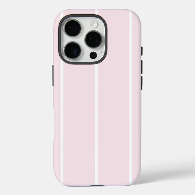 Weiches Farbvertikalstreifenmuster-Design Case-Mate iPhone Hülle (Rückseite)