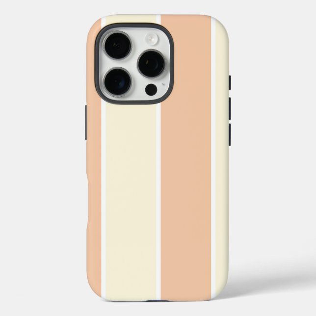 Weiches Farbvertikalstreifenmuster-Design Case-Mate iPhone Hülle (Rückseite)