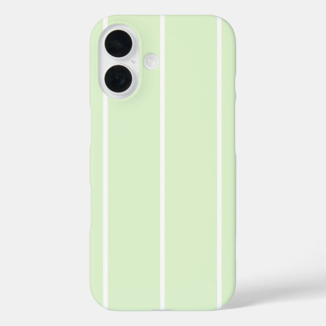 Weiches Farbvertikalstreifenmuster-Design Case-Mate iPhone Hülle (Rückseite)