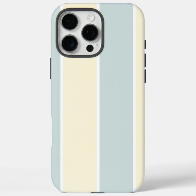 Weiches Farbvertikalstreifenmuster-Design Case-Mate iPhone Hülle (Rückseite)