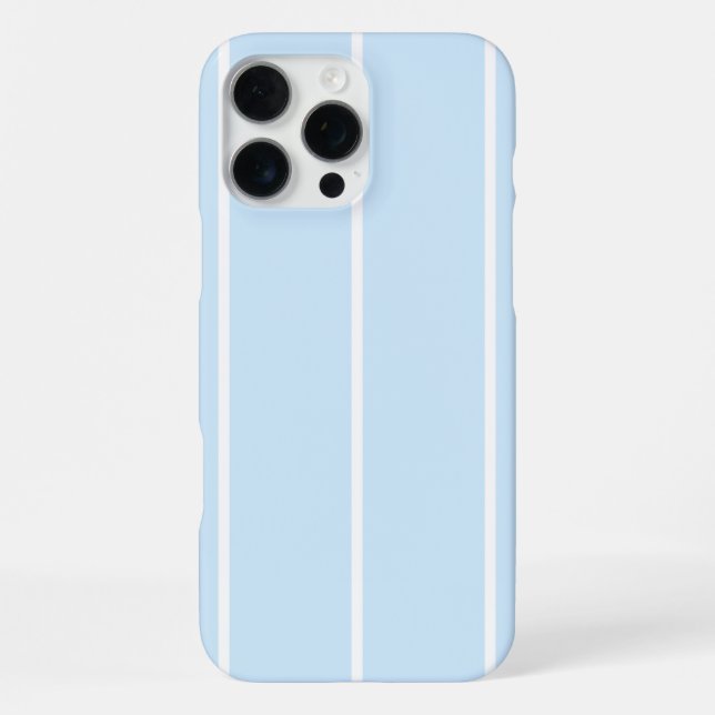 Weiches Farbvertikalstreifenmuster-Design iPhone Hülle (Rückseite)