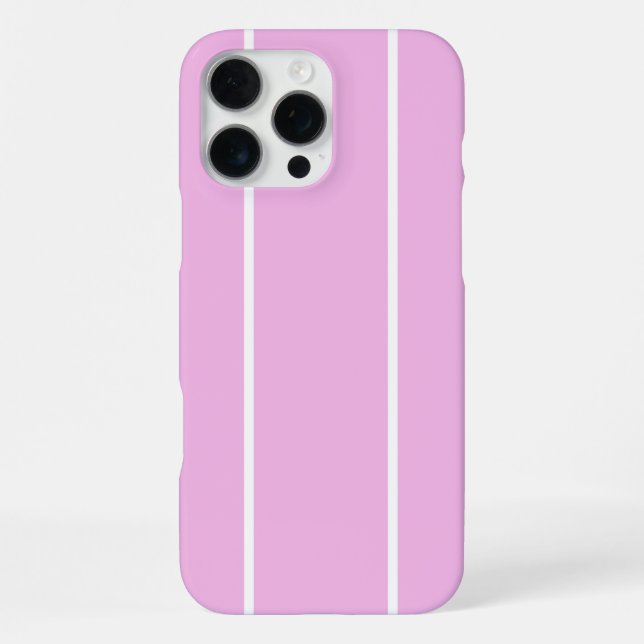 Weiches Farbvertikalstreifenmuster-Design iPhone Hülle (Rückseite)