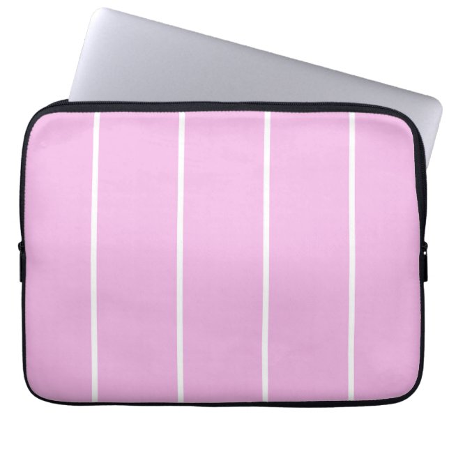 Weiches Farbvertikalstreifenmuster-Design Laptopschutzhülle (Vorderseite)