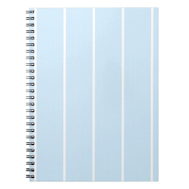 Weiches Farbvertikalstreifenmuster-Design Notizblock (Vorderseite)