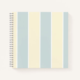 Weiches Farbvertikalstreifenmuster-Design Notizbuch