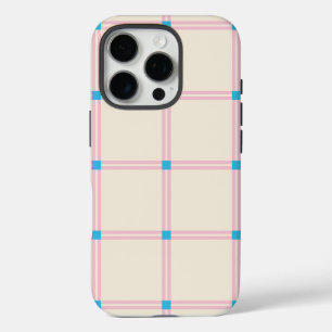 Weiches Farbvertikalstreifenmuster-Punkt-Design iPhone 16 Pro Hülle