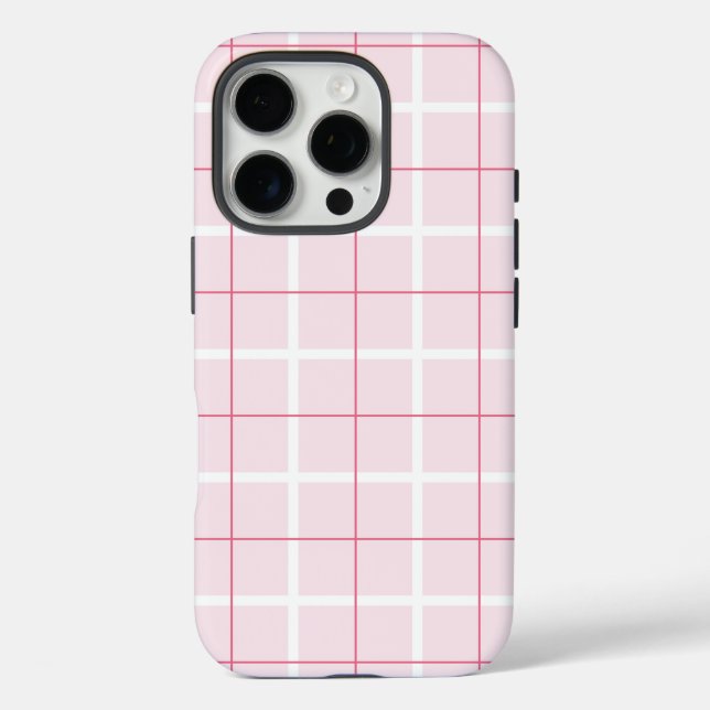 Weiches Farbvertikalstreifenmuster-Punkt-Design Case-Mate iPhone Hülle (Rückseite)