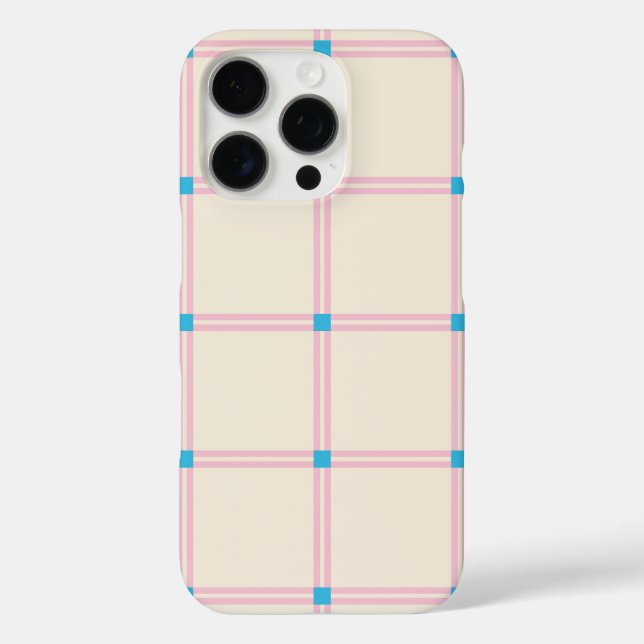 Weiches Farbvertikalstreifenmuster-Punkt-Design Case-Mate iPhone Hülle (Rückseite)