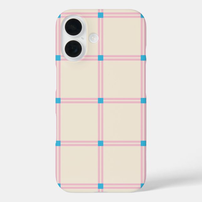 Weiches Farbvertikalstreifenmuster-Punkt-Design Case-Mate iPhone Hülle (Rückseite)