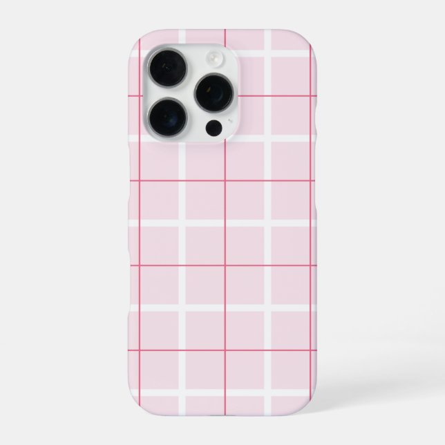 Weiches Farbvertikalstreifenmuster-Punkt-Design iPhone Hülle (Rückseite)