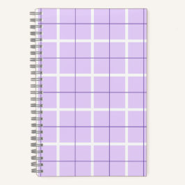 Weiches Farbvertikalstreifenmuster-Punkt-Design Notizbuch