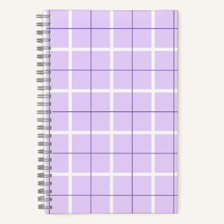 Weiches Farbvertikalstreifenmuster-Punkt-Design Notizbuch