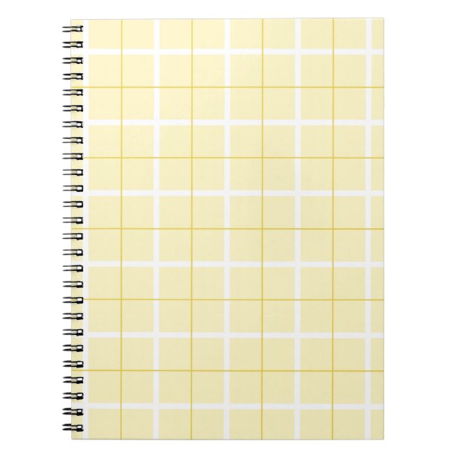 Weiches Farbvertikalstreifenmuster-Punktdesign  Notizblock (Vorderseite)