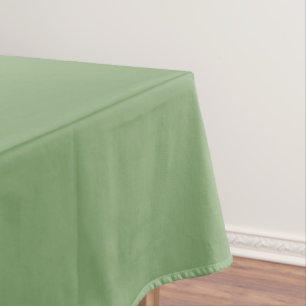 Weiches festes Grün Tischdecke
