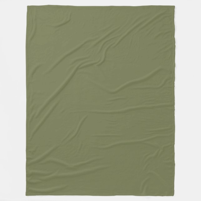Weiches Fleece-Decke in Salbeigrün Fleecedecke (Vorderseite)