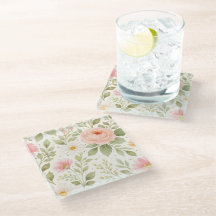 Weiches Florales Aquarellmuster