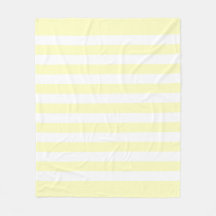 Weiches Gelb Pastell & Weiße Linien Muster