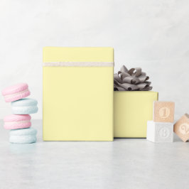 Weiches Gelbes Massives Geschenkpapier Rolle