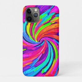 Weiches Glühen: Cartoon-Regenbogen Case-Mate iPhone Hülle
