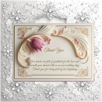 Weiches Gold Barocke Pracht mit Tulpen-Blumen-Schw