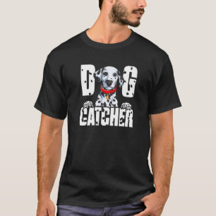 Weiches Hundeschänder-Kostüm Dalmatiner Einfaches T-Shirt
