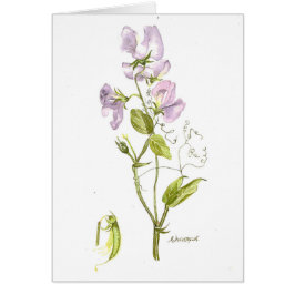 Weiches lila Peak Wasserfarbe