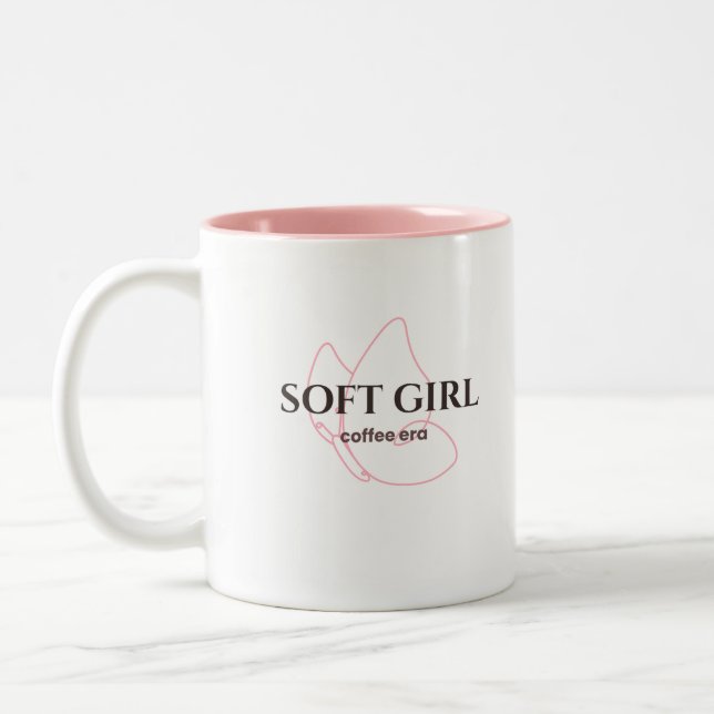 Weiches Mädchen Tasse (Links)