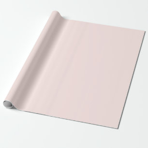 Weiches Pastell-Pfirsich einfarbig Geschenkpapier