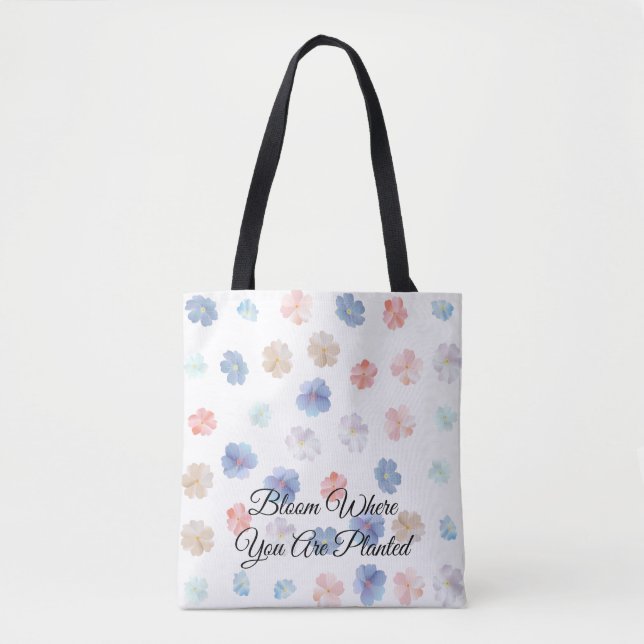 Weiches Pastell-Wildblumenmuster (Vorderseite)