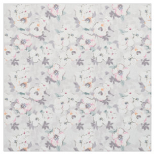 Weiches rosa Aquarell-Muster Stoff