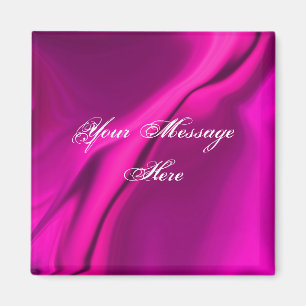 Weiches rosa Design Magnet